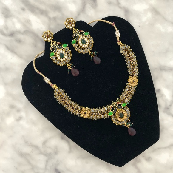 Jewelry - Peacock Indian Jewelry Set